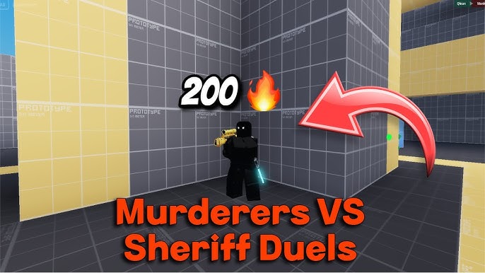 Roblox Murderers VS Sheriffs Duels THE NEW UPDATE + GIVEAWAY🙉! 