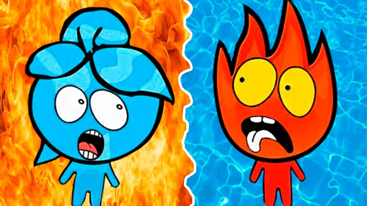 ОГОНЬ и ВОДА - мультик игра для детей ПРИКЛЮЧЕНИЕ В СВЕТЛОМ ХРАМЕ #2 ...