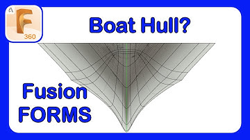 Fusion 360 Form Mastery Part 43 - Boat Hull Design Tips with Fusion Forms #fusion360 #boatdesign