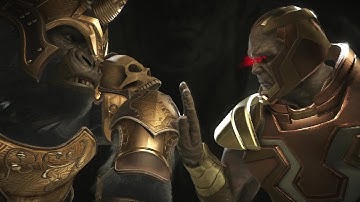Injustice 2 : Gorilla Grodd Vs Darkseid - All Intro/Outros, Clash Dialogues, Super Moves