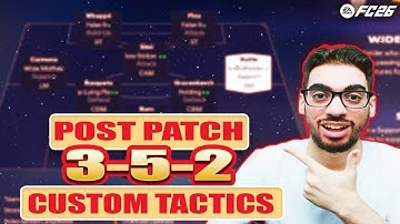 *POST PATCH* BEST META 352 FORMATION AND CUSTOM TACTICS | FC 26 ULTIMATE TEAM