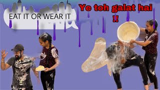 Eat It Or Wear It Challenge Brother Vs Sister Itsmegagan