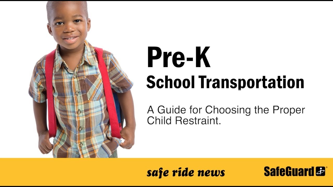 PreK Child Restraint Equipment Needs for School Buses YouTube