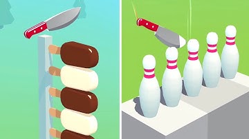 Slice it All Gameplay! Satisfying and Relaxing ASMR Slicing Video