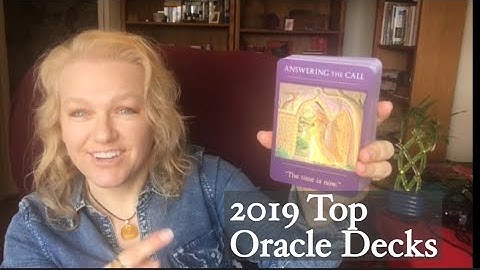 Top 5 Oracle Decks - Day 3 in #31daysoftarot2020