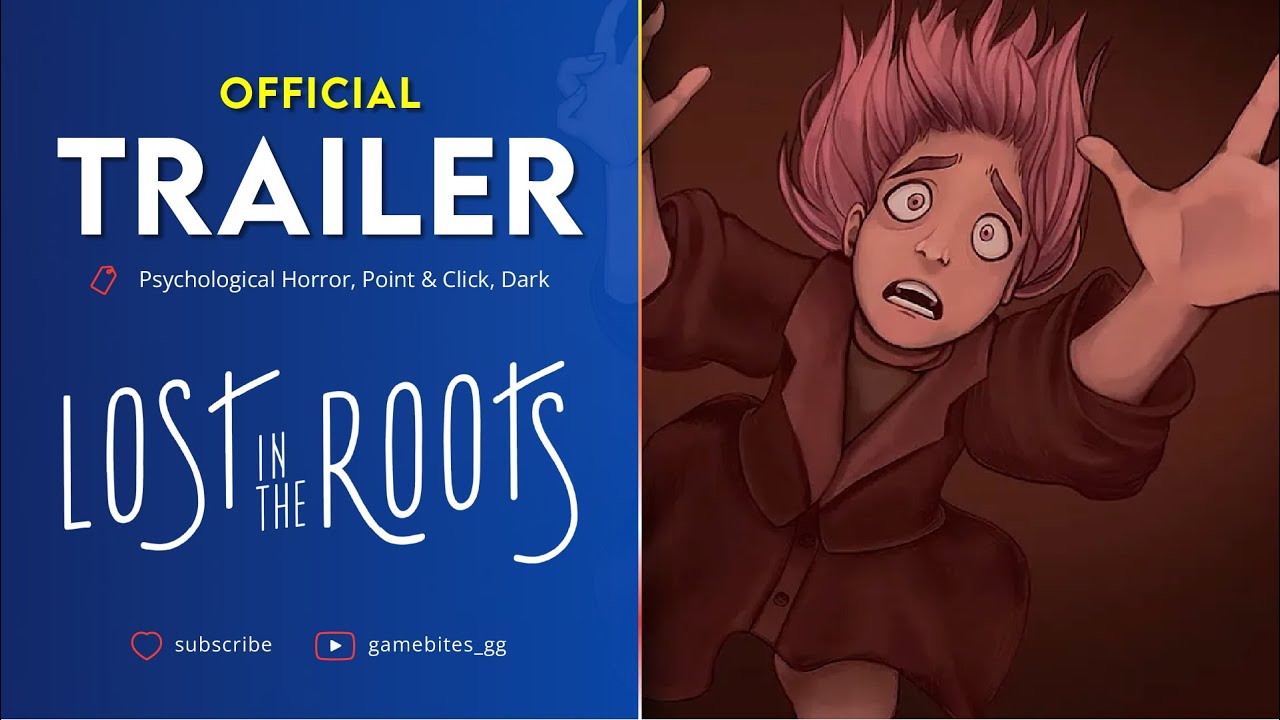 Lost in the Roots | Official Trailer | 2D Indie Psychological Adventure