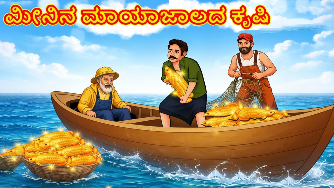 ಮೀನಿನ ಮಾಯಾಜಾಲದ ಕೃಷಿ | Stories in Kannada | Real Story | New Story | Kannada Story