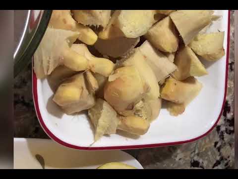 Tangawisi/pineapple, ginger and lemon juice