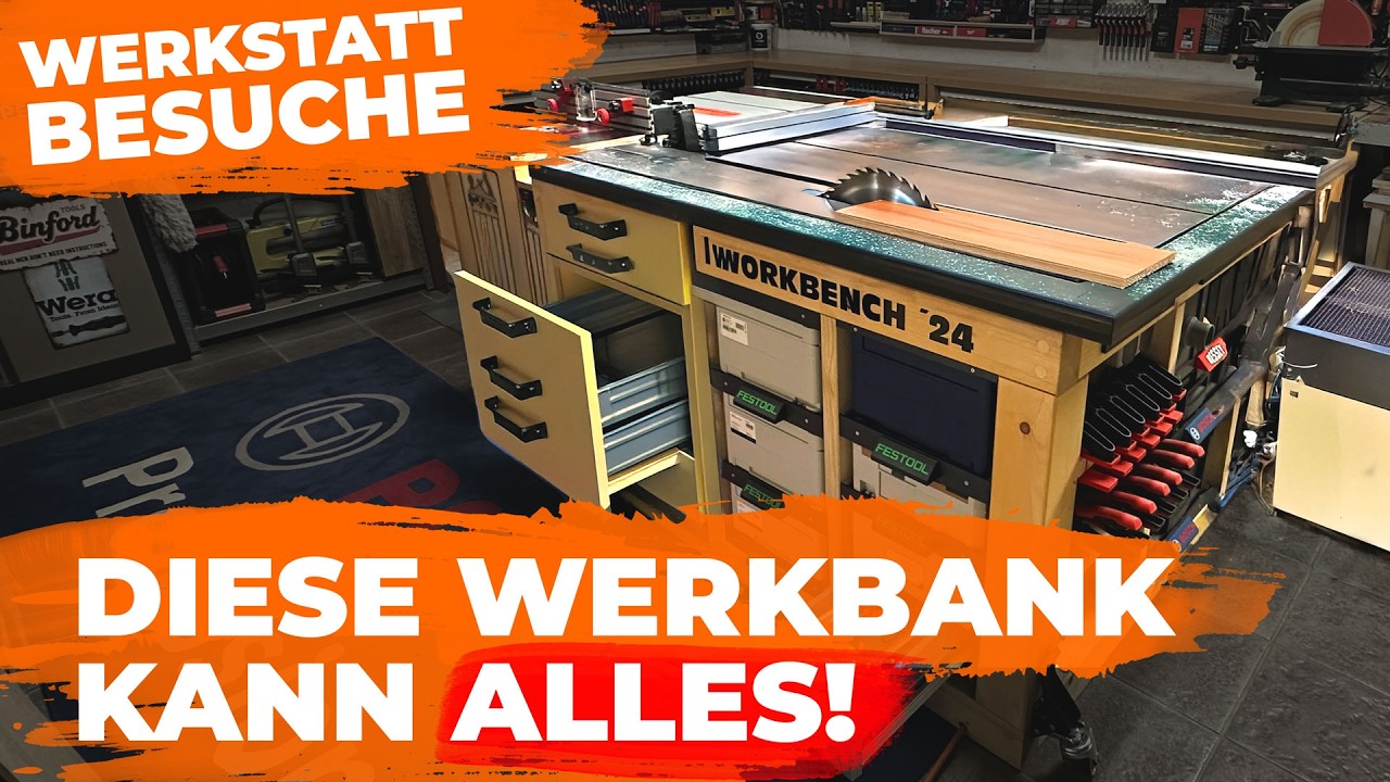 Vom Knast in die Werkstatt: Ralfs geniale Werkbank – Wir besuchen deine Werkstatt – Folge 2