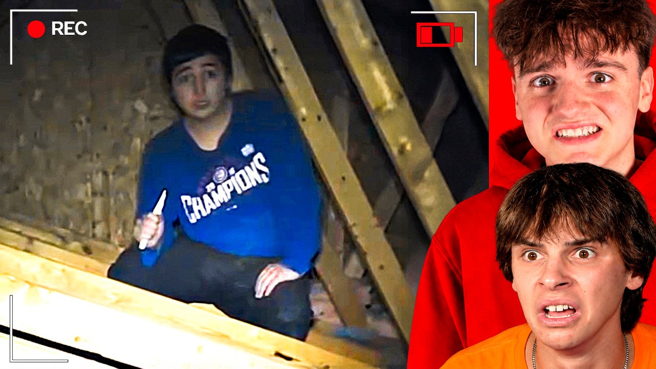a KILLER was hiding in the attic...