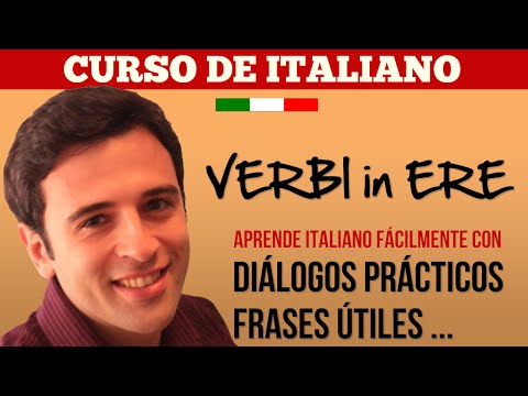 Curso de Italiano - Segunda Conjugación Verbos Italianos