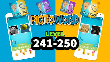 PICTOWORD Fun Brain Word Game level 241 242 243 244 245 246 247 248 249 250