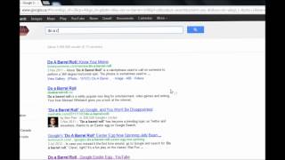 Google Easter Egg Do A Barrel Roll - Ep. 2