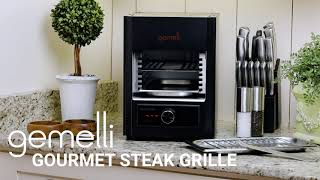 Gemelli Gourmet Steak Grille (1600 Watt)