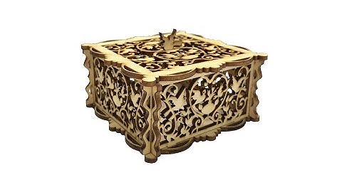 Laserbox case assembly: Jewelry Box