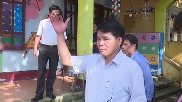 Kiểm tra thẩm định trường Mầm non Giao An đạt chuẩn quốc gia mức độ I lần 2