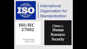 ISO 27002 - Control 7.1.1 - Screening