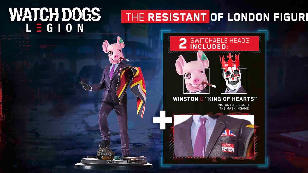 Watch Dogs Legion | Resistant Of London Collectible Figure Unboxing And Review