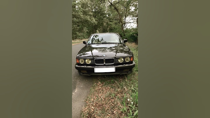 Comment reconnaître une BMW 750 V12 d’une E32 6 ou 8 cylindres