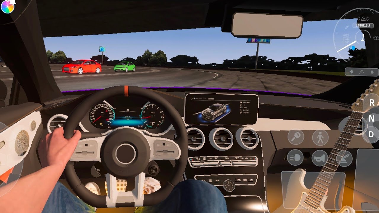 Street Pro Car Driving Game 🚗 | Rainy City POV 60FPS Realistic Gameplay