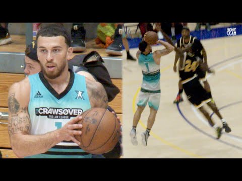 Mike James cooking for CrawsOver Pro Am vs. Drew League