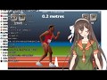 【どっとライブ】八重沢なとりのゲーム活動、頑張ります...！(QWOP)【アイドル部】