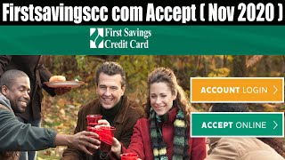 Firstsavingscc Com Accept (Nov 2020) An Unsecured Credit Card For Your Low Credit Score- Watch Now!