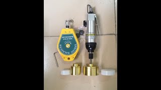 Handheld Pneumatic Capping Machine Screw Capper Plastic Bottle With 4 Rubber Inserts For 10-50mm Cap