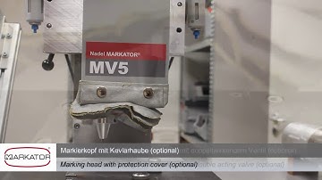 Markator U 50 Marking Head Double Acting Valve