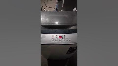 E2 error in marQ top load washing machine #trending #shorts #short