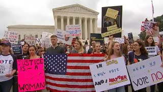 Protests Erupt Ahead Of Senates Vote To Confirm Kavanaugh Nbc News