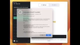 ChatGPT Desktop Application v1.0.0