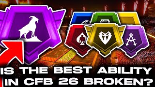 The Best Coaching Ability Might Be Broken in CFB 26 Dynasty