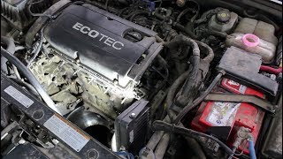 Снятие и установка теплообменника двигателя на Chevrolet Cruze 1,8 Шевроле Круз 2011 года  1часть