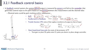 ME585 3.2.1 Feedback control intro