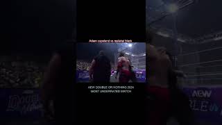Adam copeland vs malakai black #aew #wrestling #trending #edge #malakaiblack #shorts