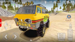 Extreme SUV Driving on a huge tank road on Monster Truck Offroad Outlaws  - Gameplay for Android screenshot 3