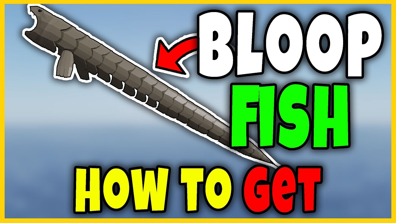 How to CATCH & GET BLOOP FISH FAST in FISCH - BLOOP FISH LOCATION Roblox