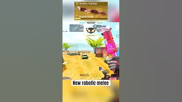 New robotic melee  stun baton in call of duty mobile