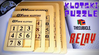 Klotski Puzzle Relay!! 🔥 [My FAVORITE Puzzles of ALL Time]