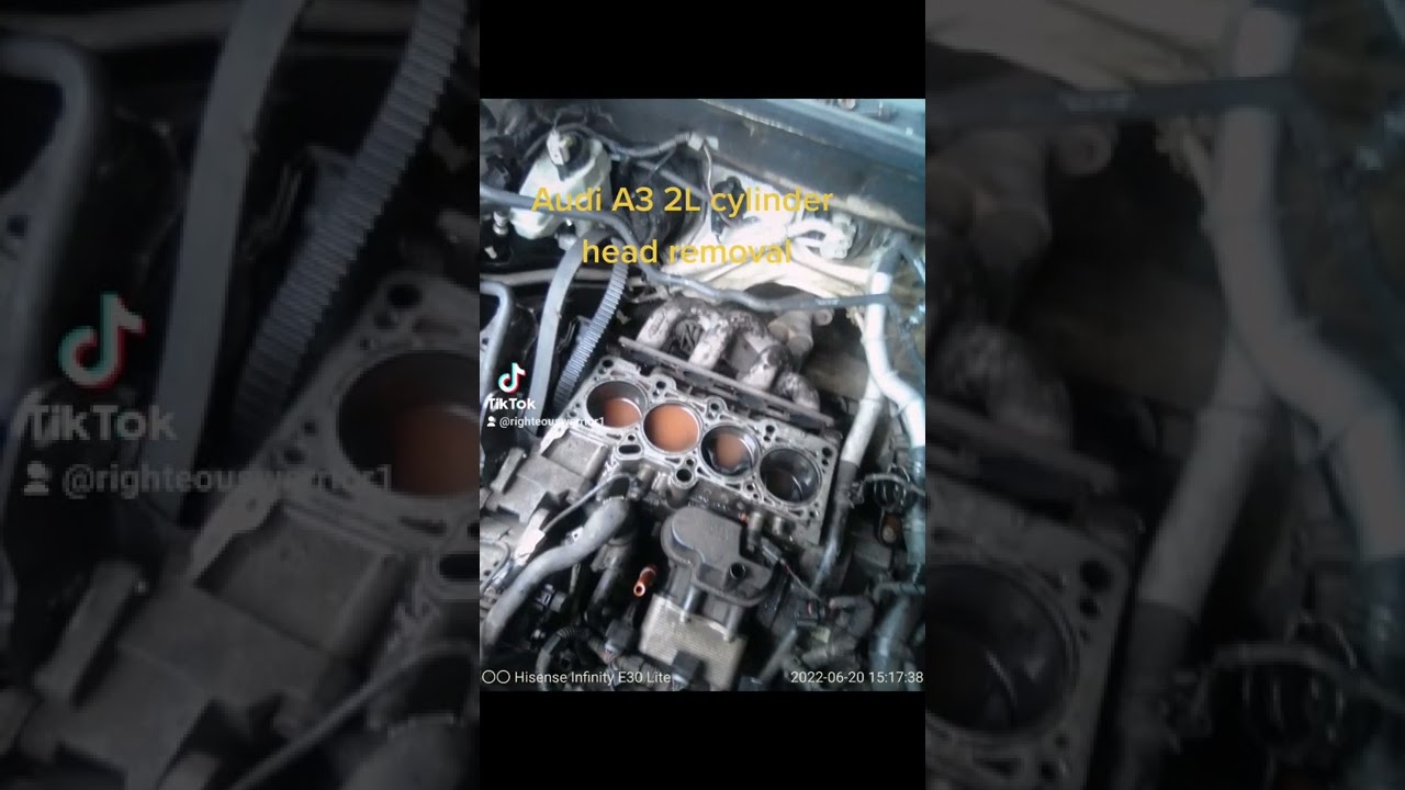 Watch Audi A3 2L cylinder head- bvz-engine damage cam chain and tensioner on YouTube Watch Audi A3 2L cylinder head- bvz-engine damage cam chain and tensioner on YouTube