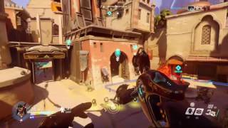 Overwatch No Limit: Symmetra's Surviving Through A Junkrat Ultimate