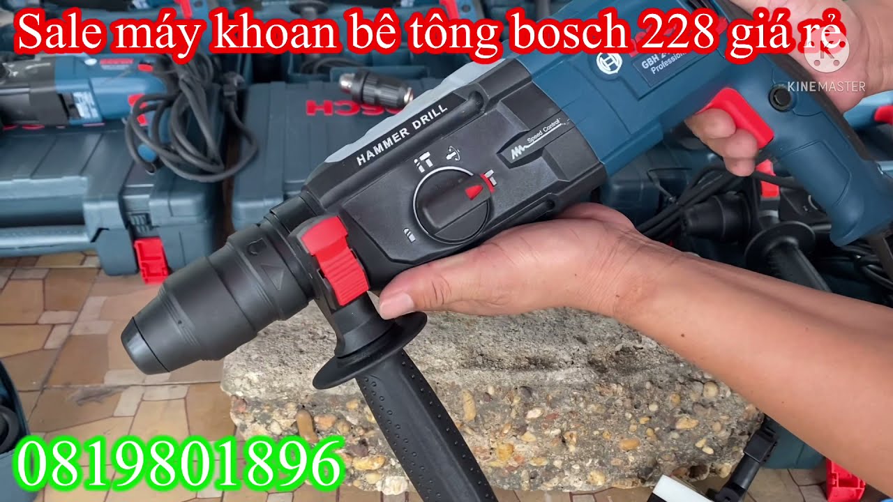 3. Đánh Giá Máy Khoan Bê Tông Bosch Giá Rẻ