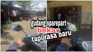 gudang nya sparepart motor bekas tipe apa aja lengkap di bogor🔥 || murah parahh⁉️