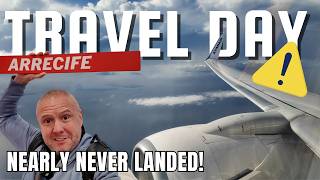 😨I Was Honestly SO Lucky To Land In Lanzarote During Storm Theresa! We Nearly Never Made it!