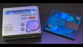 Sony MZ-R70 Minidisc walkman overview