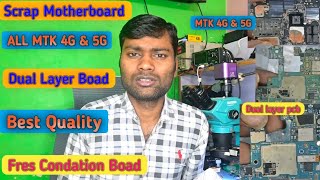 Scrap Motherboard Fress Condition All MTK 4g 5g Dual Layer Samsung OnePlus Fres Motherboard 