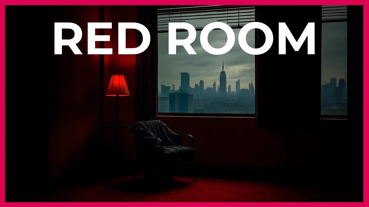 Post-Apocalyptic Red Room Ambience | Decaying City View & Cinematic Atmosphere