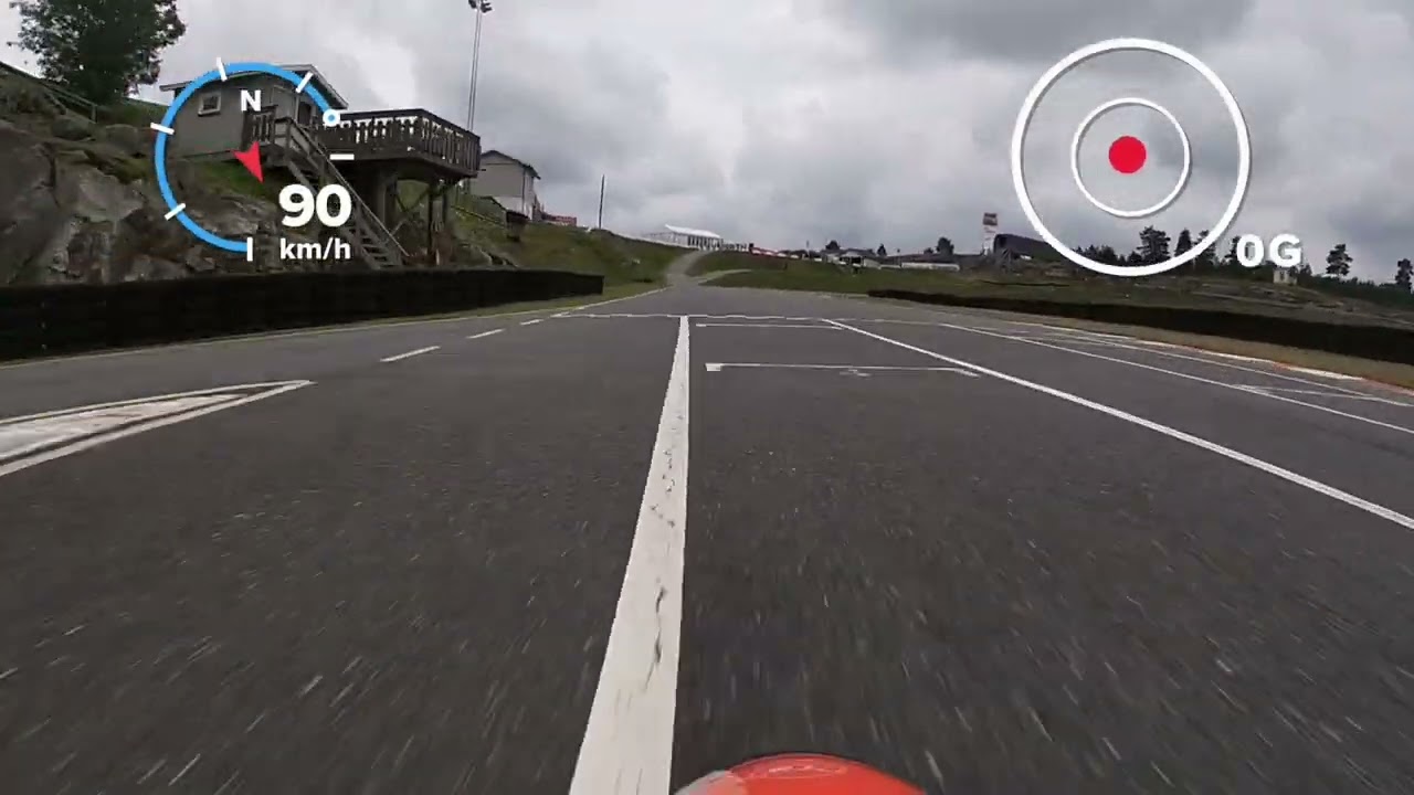 Gokart at Rudskogen Norway