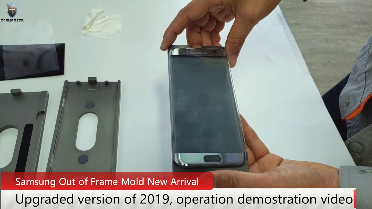 OCAMaster Newest Mold for Out Frame Alignment and Lamination.